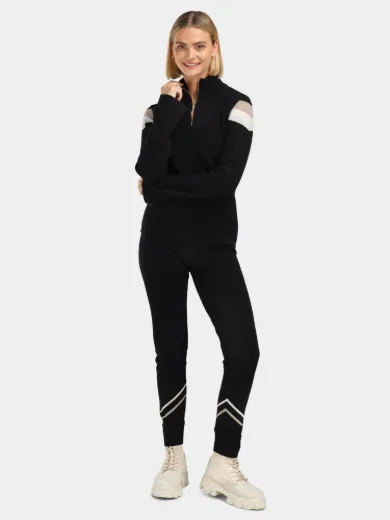 Bilde av WoolLand Hemsedal Knitted Top Woman Black